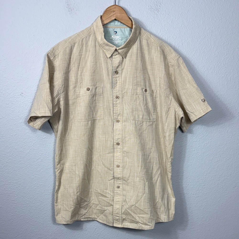 Kuhl Men’s Karib Short Sleeve Button-Down Shirt